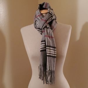 Aston Grey Soft Neck Scarf